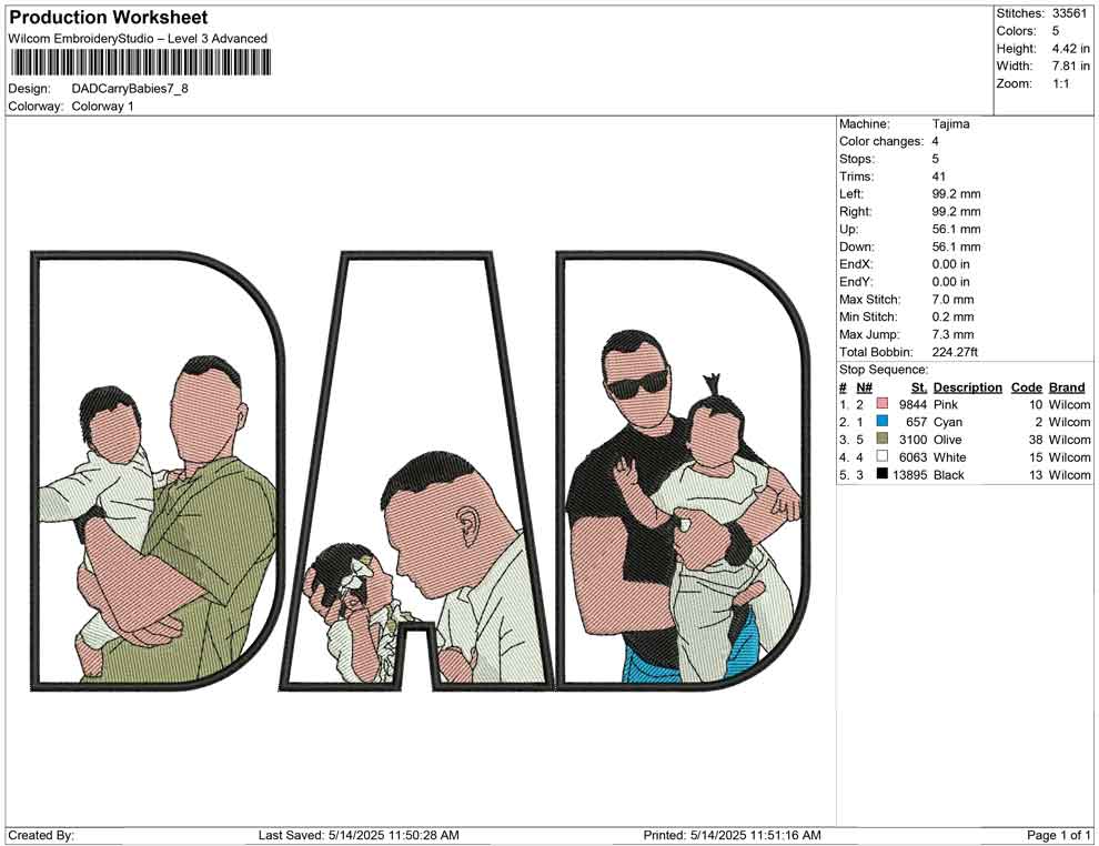 DAD Carry Babies