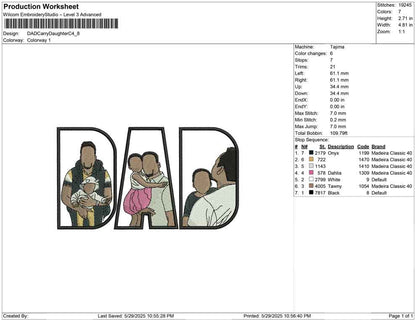 DAD Carry Daughter C