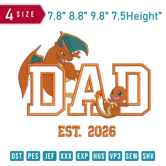 DAD Charmander Charizard