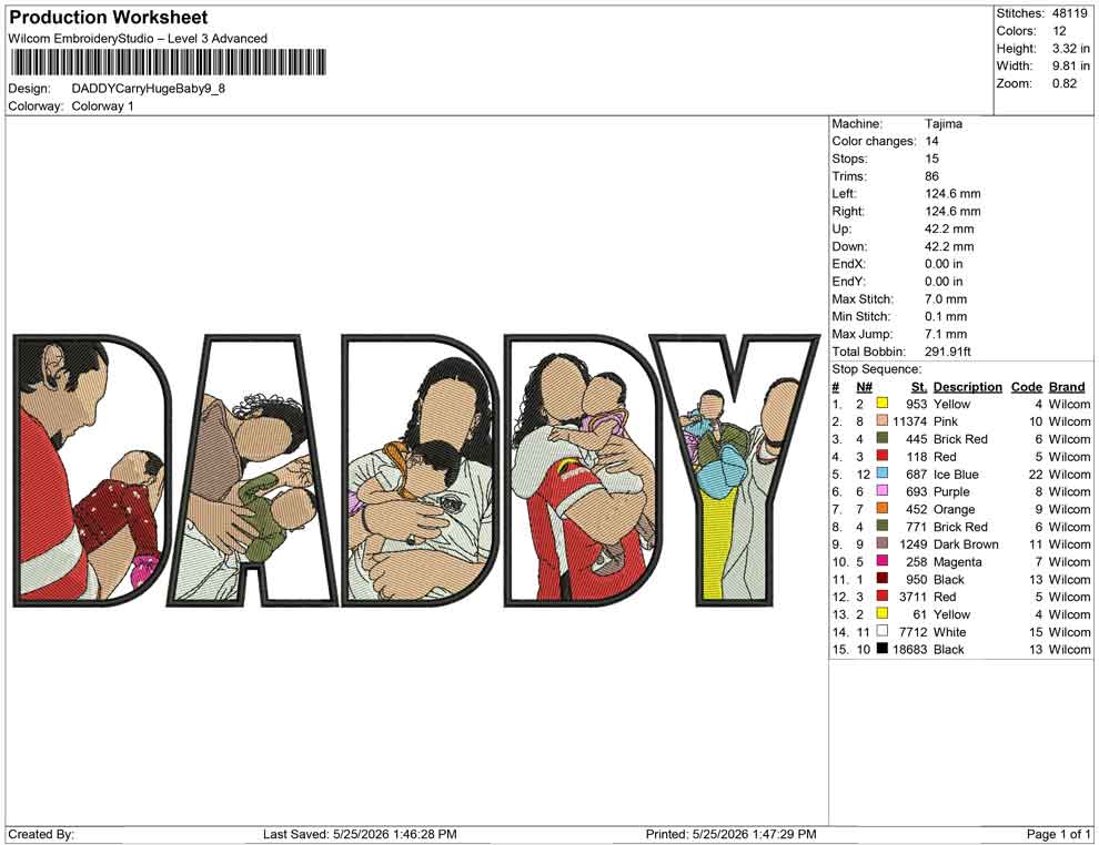 DADDY Carry Huge Baby