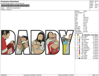 DADDY Carry Huge Baby