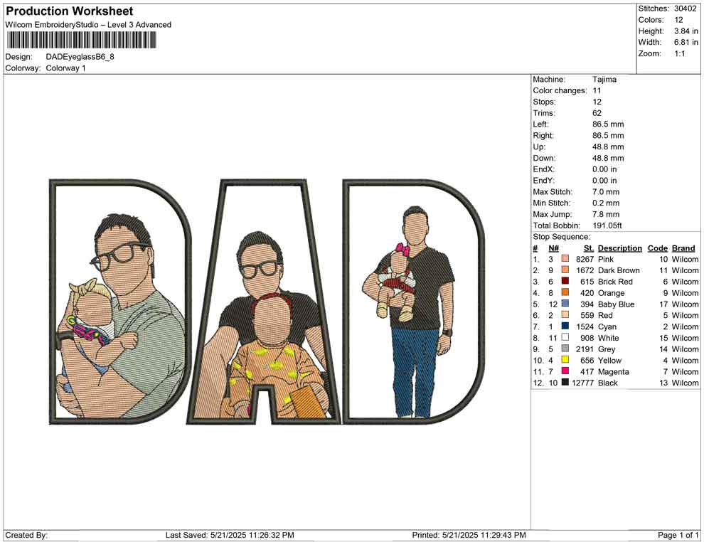 DAD Eyeglass B