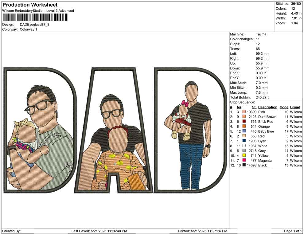DAD Eyeglass B
