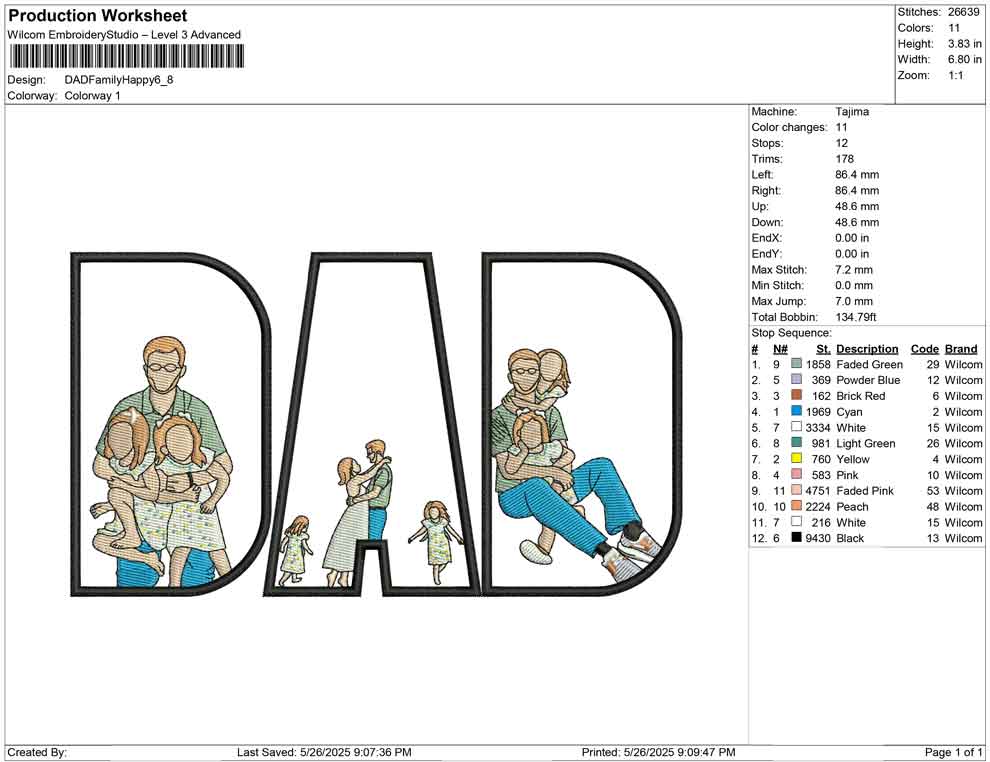 DAD Family Happy
