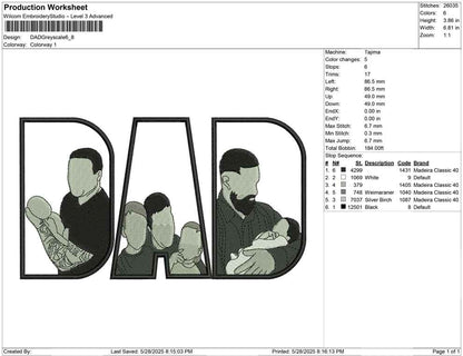 DAD Grey scale