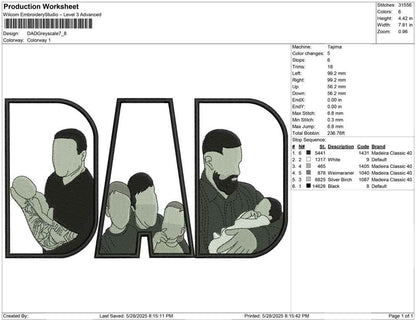 DAD Grey scale