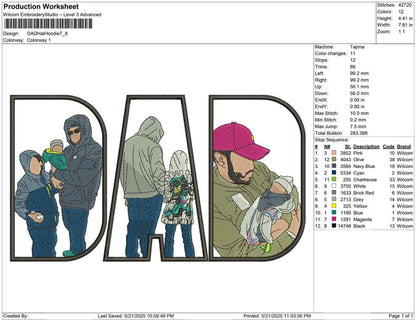 DAD Hat hoodie