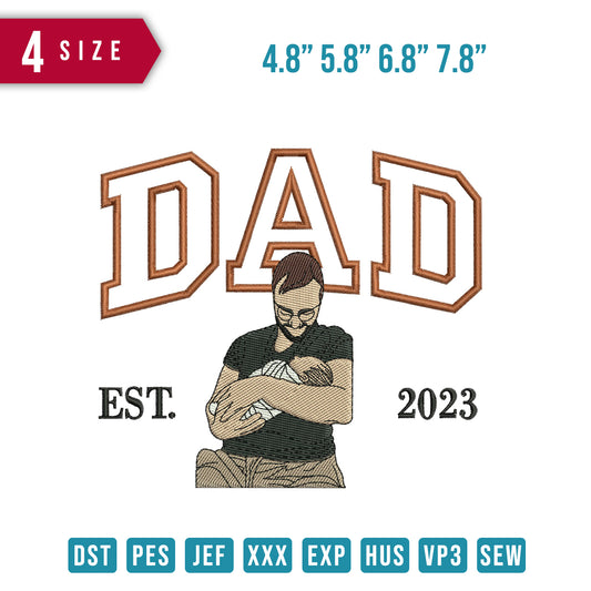 DAD Huge Baby Smile