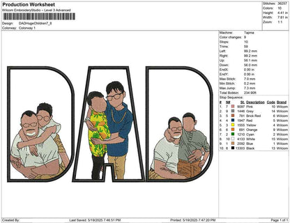 DAD Huge Children