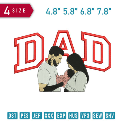 DAD Husband Wife Baby