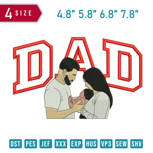 DAD Husband Wife Baby