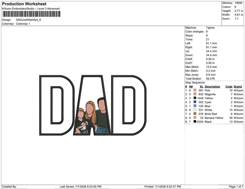 DAD Just A family