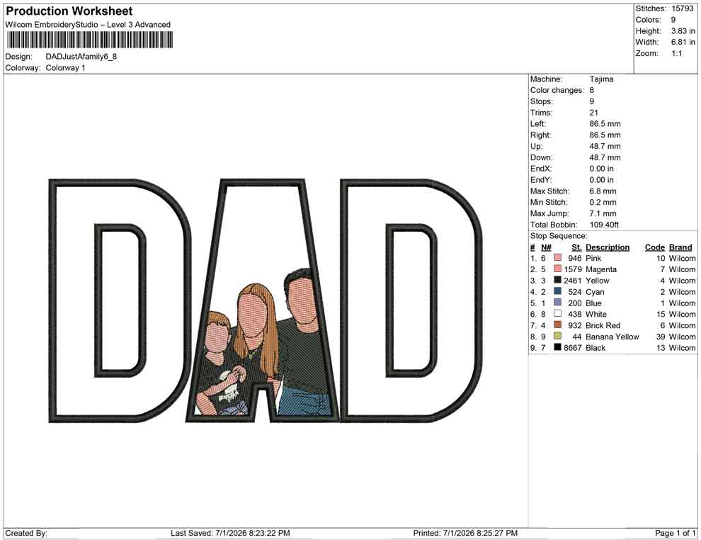 DAD Just A family