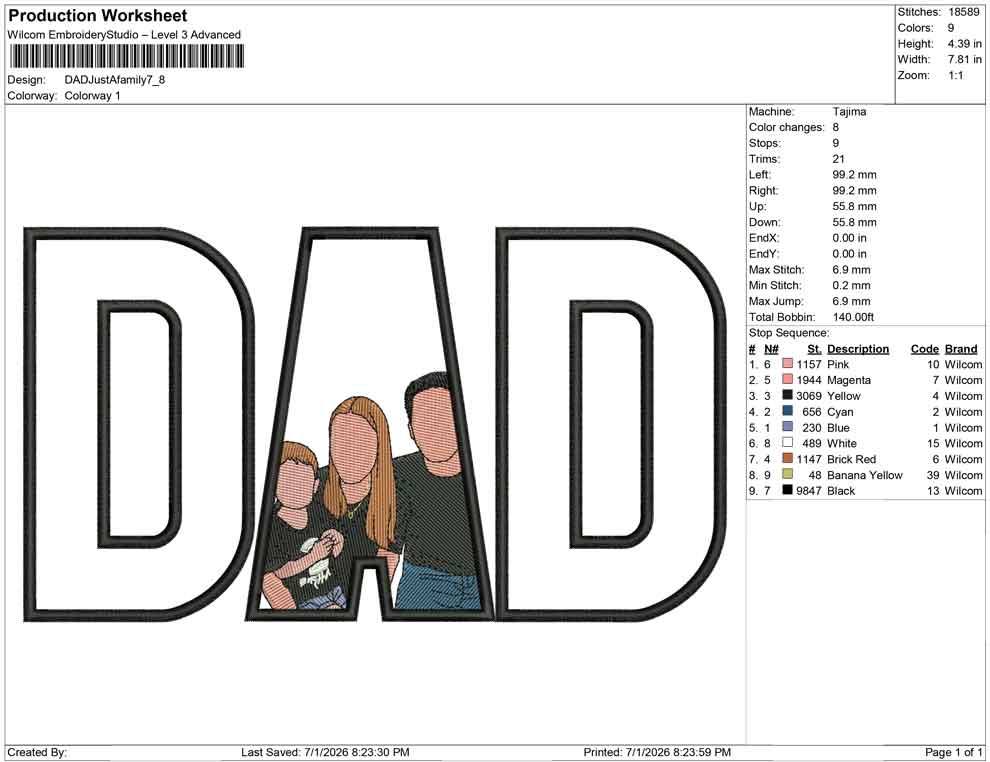 DAD Just A family