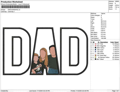 DAD Just A family