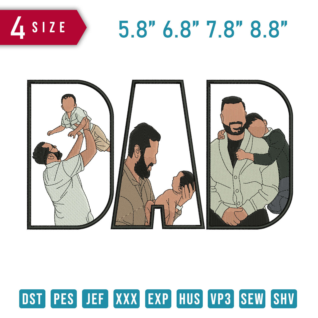 DAD Lifting Baby