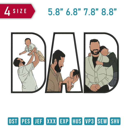 DAD Lifting Baby