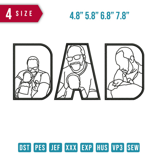 DAD Line Art H
