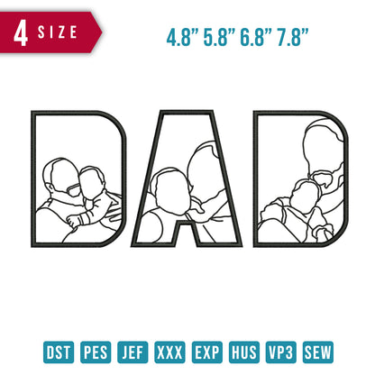 DAD Line Art I