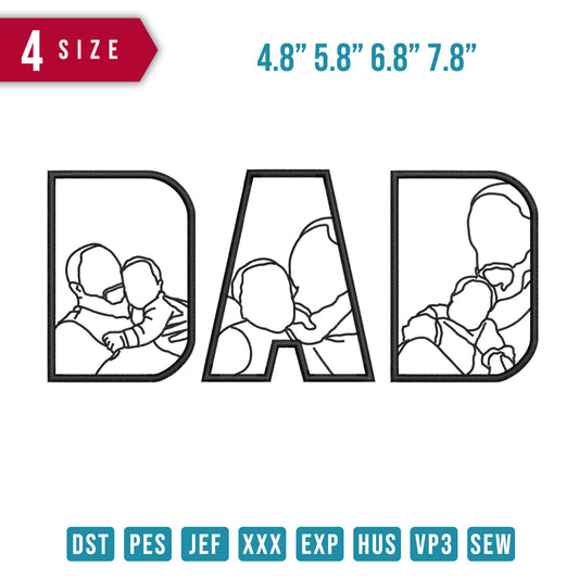 DAD Line Art I