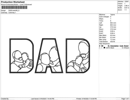 DAD Line Art I
