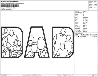 DAD Line Fam