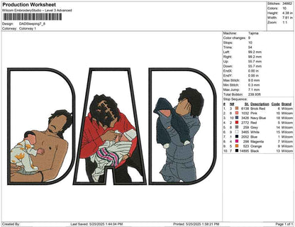 DAD Sleeping
