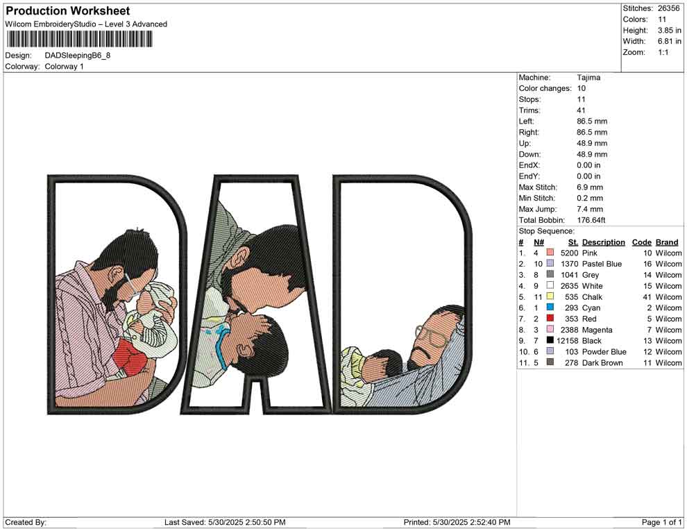 DAD Sleeping B