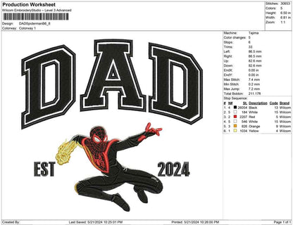 DAD Spiderman B