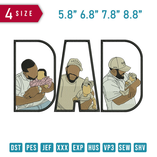 DAD White Hat Daughter