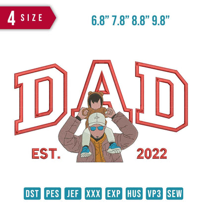 DAD blue Eyeglasses