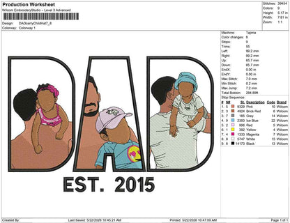 DAD Carry Child Hat
