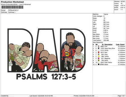 DAD Psalms