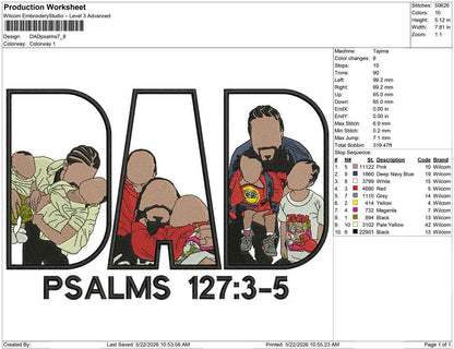 DAD Psalms