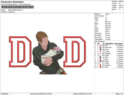 DD Carry Baby Sleep