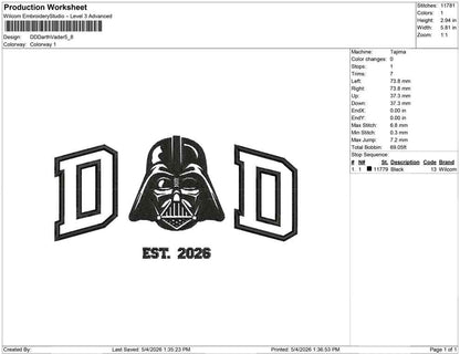 DD Darth Vader
