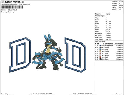 DD Lucario