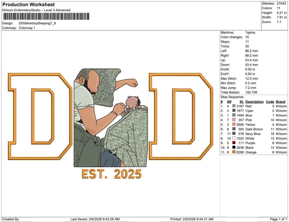 DD Father Boy Sleeping