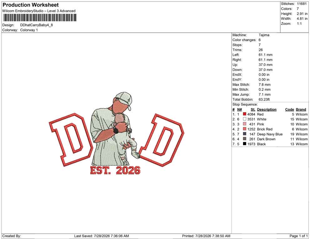 DD Hat Carry Baby