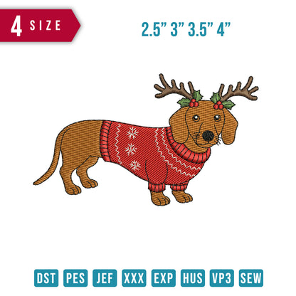 Dachshund Christmas