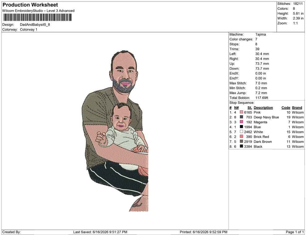 Dad And Baby sit