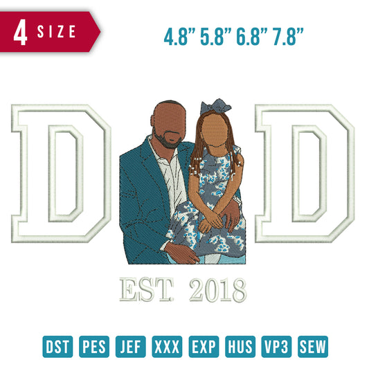 Dad And Daughter Est 2018