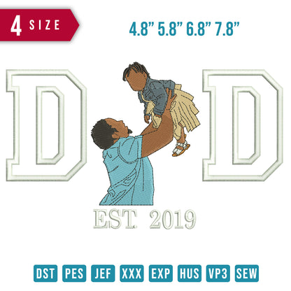 Dad And Daughter Jump