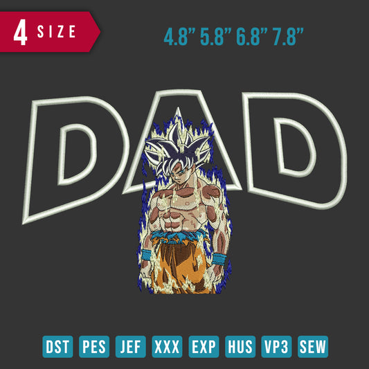 Dad Applique Dragon ballz