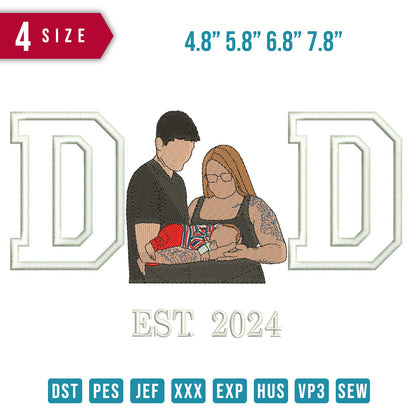 Dad Baby Wife