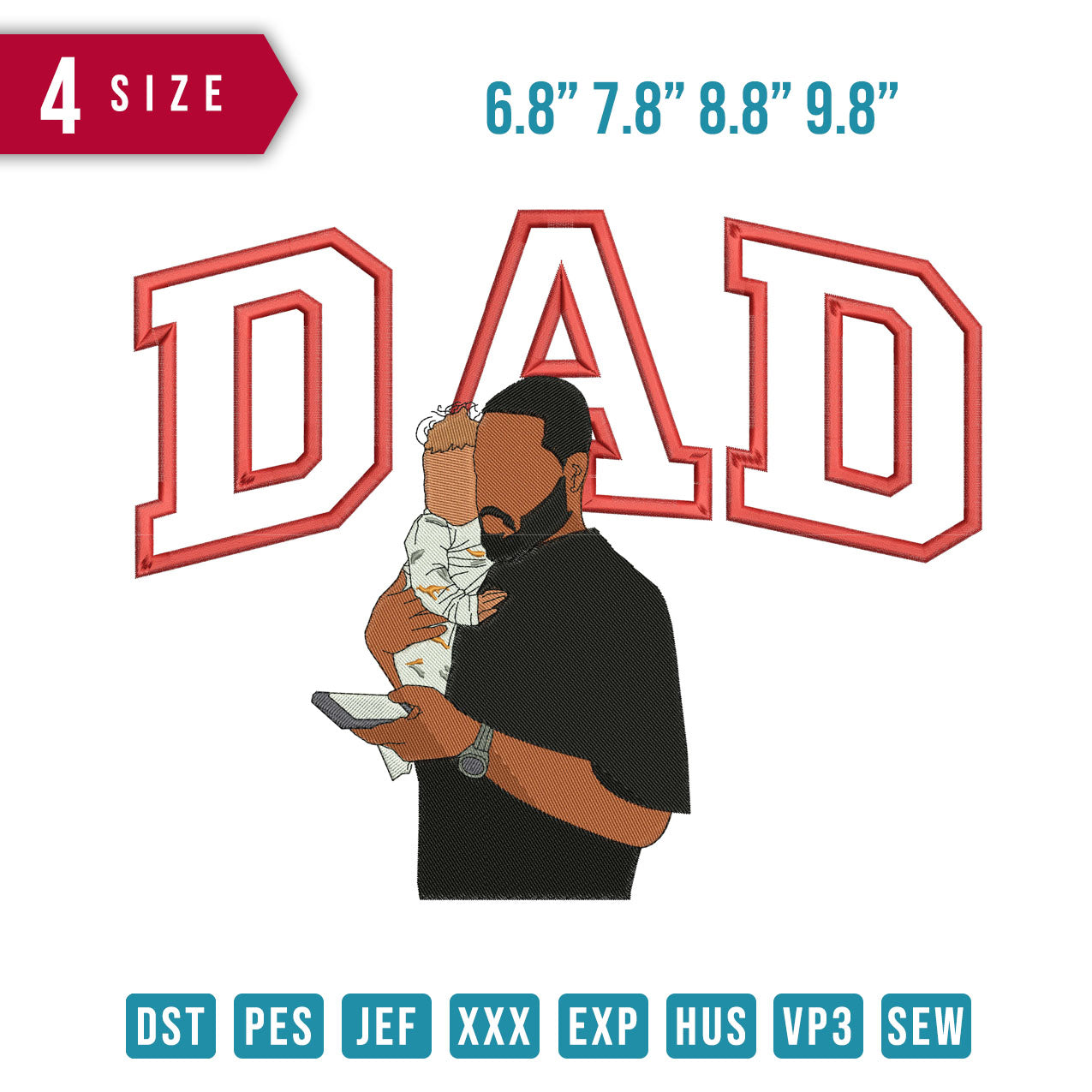 Dad Carry Baby Phone