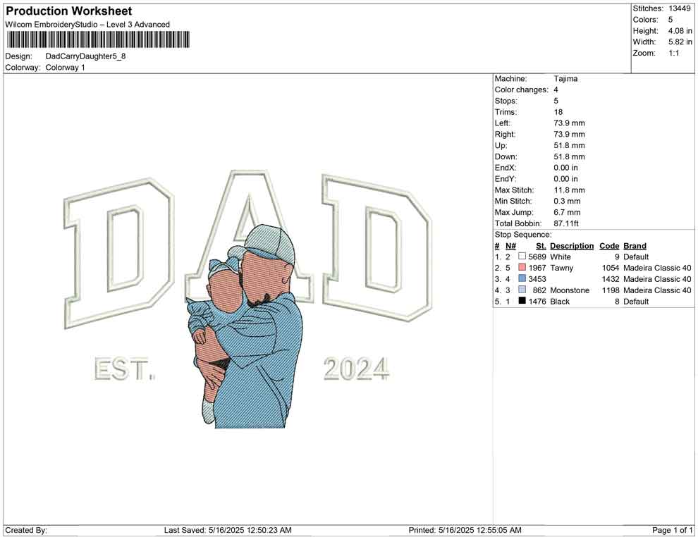 Dad Carry Daughter