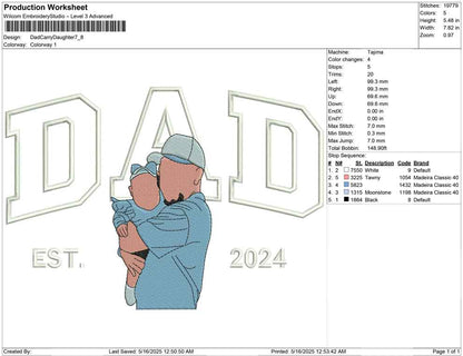 Dad Carry Daughter