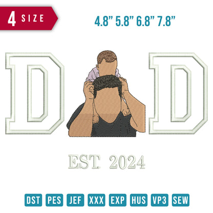 Dad Carrying Baby B