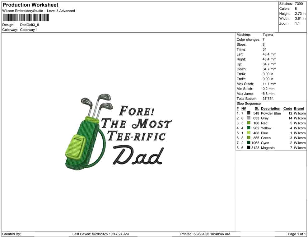 Dad Golf